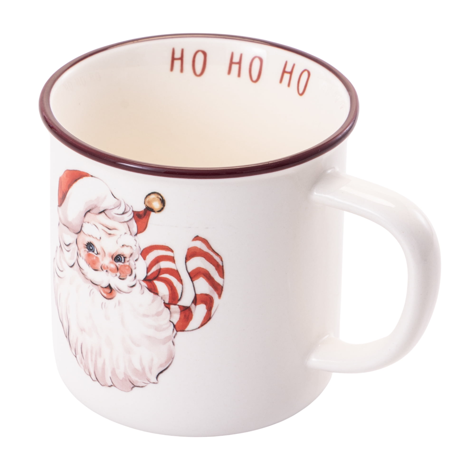 Holiday Time Tasse en céramique avec décalcomanie, 16,5 oz, 1 pièce