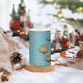 thumbnail image 2 of Yayeee Flameless Candles with Remote Flickering Battery Operated Multi Color Changing, Cartoon Capybaras, 2 of 7