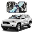 thumbnail image 3 of Solo Leveling Car Sun Shade Windshield Sunshade Aluminum Foil Sun Shield For Uv Protection & Heat Blocking Small, 3 of 9
