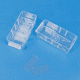 thumbnail image 5 of Cajón de almacenamiento transparente combinado de 25 piezas, caja de piezas verde desmontable, caja de clasificación de hardware, 5 of 5