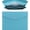 Cyan, variant on Expanding A4 Document File PU Leather Envelope Case Holder-Large Size Pockets for Paper Bills Stationery Tablet and PC, Work Study Traveling (Cyan)