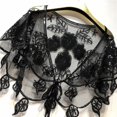 thumbnail image 3 of Wraps 2 Cape Châle en Maille Robe Wrap avec Étole à Paillettes pour Soirée Style Rétro Gatsb Élégant Femmes, 3 of 4