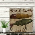 thumbnail image 2 of Bait and Tackle Gallery-Wrapped Canvas Wall Art, 16x16, 2 of 5