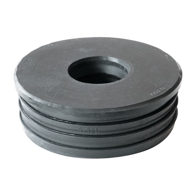 Donut Fitting Fernco Schedule 40 PVC, 4 pulgadas x 1-1/2 pulgadas, 1 paquete