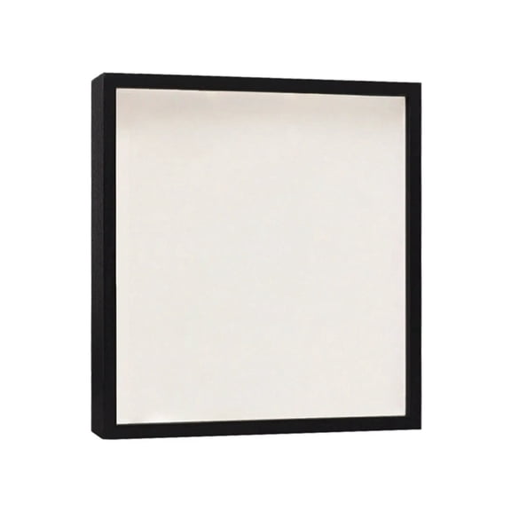 Hand Made Square Hollow Photo Frame for DIY Dried Flower Storage Desktop Display or Wall Hanging Decoration