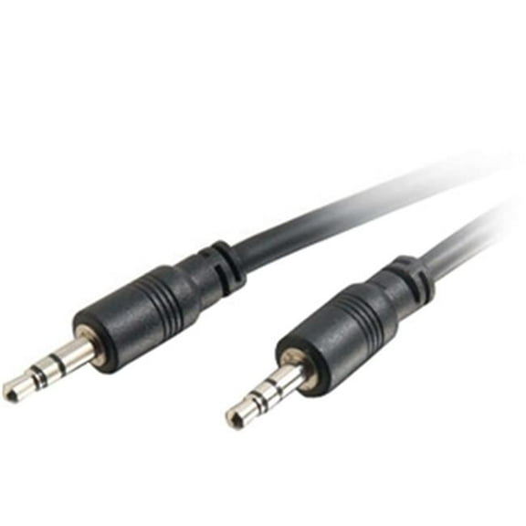 35Ft Cmg-Rated 3.5Mm Stereo Audio Cable With Low Profile Connectors