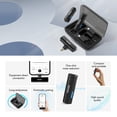 thumbnail image 2 of Microphones,Sync Receiver Clip-on Mic Reduction Auto Creativity Lavalier Noise Reduction Receiver 2pcs Box Sync With Receiver Box Sync Lavalier Link Clip-on Auto Sync Lavalier Clip-on 100m 2 Box, 2 of 7