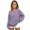 00-Purple#1312, variant on Kiijoy Girls One Shoulder Sweatshirt Fashion Loose Pullover, Beige, Sizes 3-4T