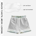 thumbnail image 5 of joogoo Kids Boys Swim Trunks Seashells Bubbles Seaweed Beach Board Shorts Drawstring Swimsuit Kid Teen M, 5 of 6