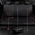 thumbnail image 2 of Funda de asiento de coche CAR PASS de piel impermeable, ajuste universal, 2 of 9