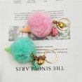 thumbnail image 5 of SPRING PARK Keychain Key Holder Pompom Heart Bell Ice Cream and bell Key Ring, 5 of 8
