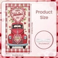 thumbnail image 2 of Red White Theme Love Welcome Banner Heart Pattern Romantic Display Gnome Design LOVE Letter Heart Backdrop for Valentine's Day Party Romantic Gathering Welcome Event, 2 of 9