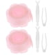 thumbnail image 1 of 2 sets cintas de párpado doble transparentes con patines para la bifurcación parches de ojos de belleza (rosa), 1 of 6