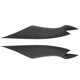 thumbnail image 3 of 2Pcs ABS Interior Door Handle Cover for -BMW Black, 3 of 5