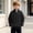 Black, variant on FSYBOA Boys Half Zip Sweatshirts Size 12-14, Solid Color Casual Long Sleeve Fall Kids Pullover Tops Black