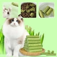 thumbnail image 5 of Cat Grass Teething Stick,Cat Grass Teething Stick Cuddles and Meow Teeth Cleaner R1X7, 5 of 8