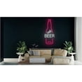 thumbnail image 2 of Glowneon Cold Beer Party Pub Neon Signs, Bar Pub Led Light Decor, 2 of 4