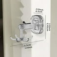 thumbnail image 2 of 6-Claw Rotating Suction Cup Hook | Wall Mounted Kitchen Utensil Holder | No-Drill Spatula & Spoon Storage Rack | Space Saving Household Organization Tool, 2 of 3