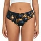 thumbnail image 1 of Balery Elegant Golden Blue Ornaments Ropa Interior de Algodón para Mujer con Dibujo – Braguitas Cómodas y Elásticas, Estilo Clásico-XX-Large, 1 of 6