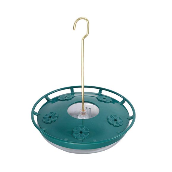 Bewildely Alimentador de pájaros colibrí Alimentador de agua para exteriores Alimentador de pájaros colgante para el hogar del jardín Jardín y Patio Verde Bewildely HA025317-02