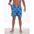 thumbnail image 2 of DAKIMOE Mens Swim Trunks 2 in 1 Swim Shorts with Compression Liner Quick Dry Swimsuits Bathing Suits Stretch Swimming Board Shorts Beach Swimwear with Zipper Pockets, 2 of 8