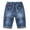 Blue, variant on Boys Denim Shorts Children's Summer Lightweight Blue Casual Durable Kids Clothes for Ages 3-12