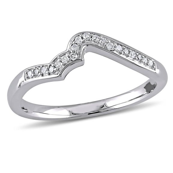 Everly Women's Diamond Sterling Silver Wedding Ring