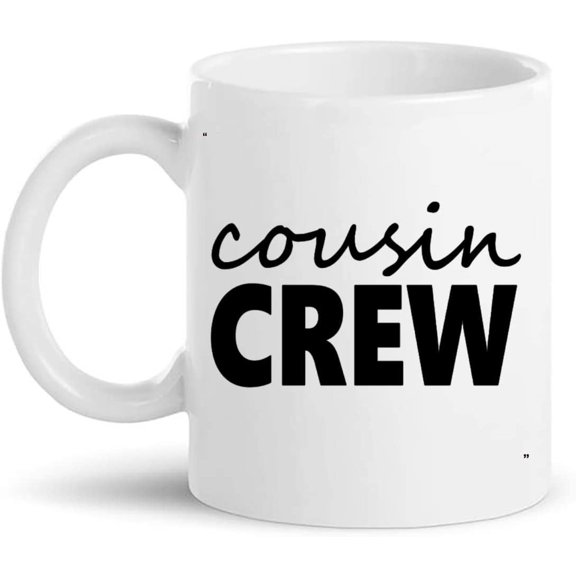 Cousin Mug - Cousin Crew kinsfolk T-Shirt Cousin Brother Gift Gift 11Oz Coffee Cup T-Shirt