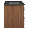 thumbnail image 6 of Modway Render 36" Wall-Mount Bathroom Vanity in Walnut Black, 6 of 9