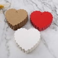 thumbnail image 3 of Qarigey Etiquetas de corazón Etiquetas de regalo Tarjetas de embalaje Nota de boda Etiqueta colgante Ropa Zapatos Bolsas Envoltura Accesorios Ropa, zapatos y accesorios Miscelánea Color de papel kraft, 3 of 6