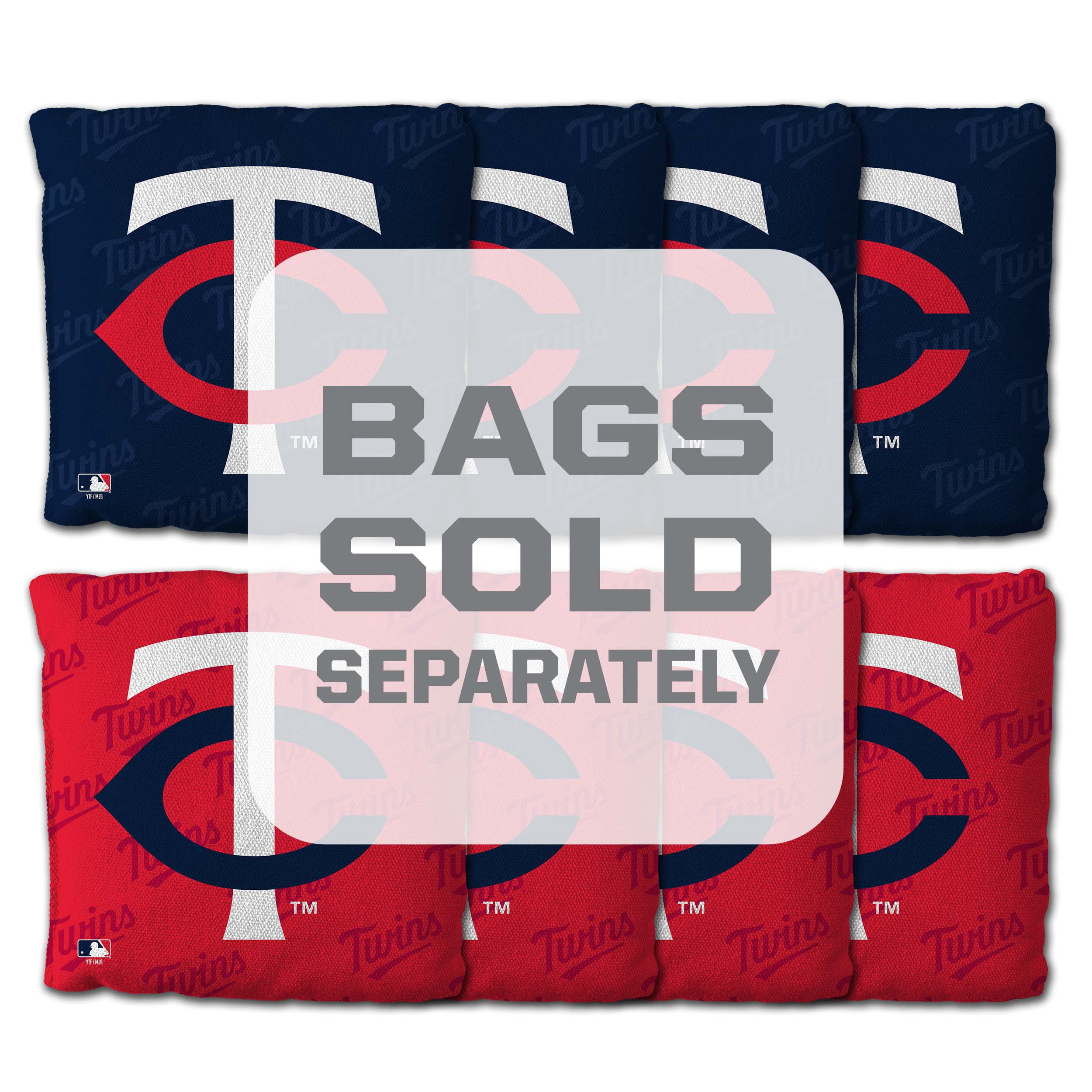 YouTheFan MLB Minnesota Twins 2' x 4' Cornhole Game No Bags