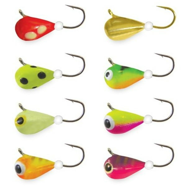 Acme Tackle Pro-Grade Tungsten 5mm Fishing Jig, Glow Wonderbread