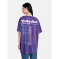 thumbnail image 3 of Britney Spears Women's Oversized Graphic Tee with Short Sleeves, Sizes XXS-4X, 3 of 5