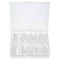 thumbnail image 2 of Uñas Postizas de Cristal Falsas JM-32 de 120 Pcs Transparentes, 2 of 5