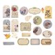 thumbnail image 2 of Pegatinas Decorativas 40 unids/pack bronceado etiqueta pegatinas manual bronceado sello pegatinas suministros de arte Sywqhk Libre de BPA, 2 of 8