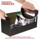thumbnail image 4 of Caja de almacenamiento de DVD Stock Your Home de piel sintética Espresso, 4 of 7
