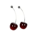 thumbnail image 4 of Jojo's Bizarre Adventure Anime Adult Kakyoin Cherry Drop Earrings For Men Women, 4 of 5