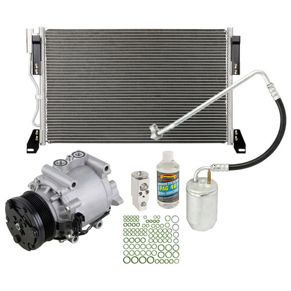 For Ford Freestyle A/C Kit w/ AC Compressor Condenser & Drier - BuyAutoParts