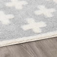 thumbnail image 3 of Hauteloom Satu Area Rug, Transitional - Light Gray, Medium Gray, Gray - 5'3" x 7' Rectangle, 3 of 15