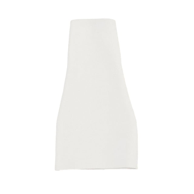 Vestido sin espalda a escala 1/6 para muñeca femenina, disfraz con costuras impecables, accesorio fotográfico en miniatura, diseño moderno, falda a Blanco