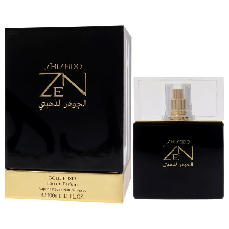 Shiseido Zen Gold Elixir , 3.3 oz EDP Spray - Walmart.com