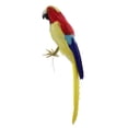 thumbnail image 1 of Simulación de plumas artificiales loro pájaro modelo animal juguete decoración del hogar L Zulema Juguete de loro de simulación, 1 of 8