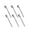 White*6 #1, variant on StlyGar 6pcs Acrylic Rod Hanging Light LED Decor Outdoor Garden Lights String LEDs Stake Acrylic-Tube LED