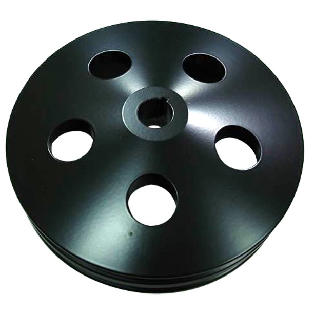 GM Power Steering Pulley Aluminum Black