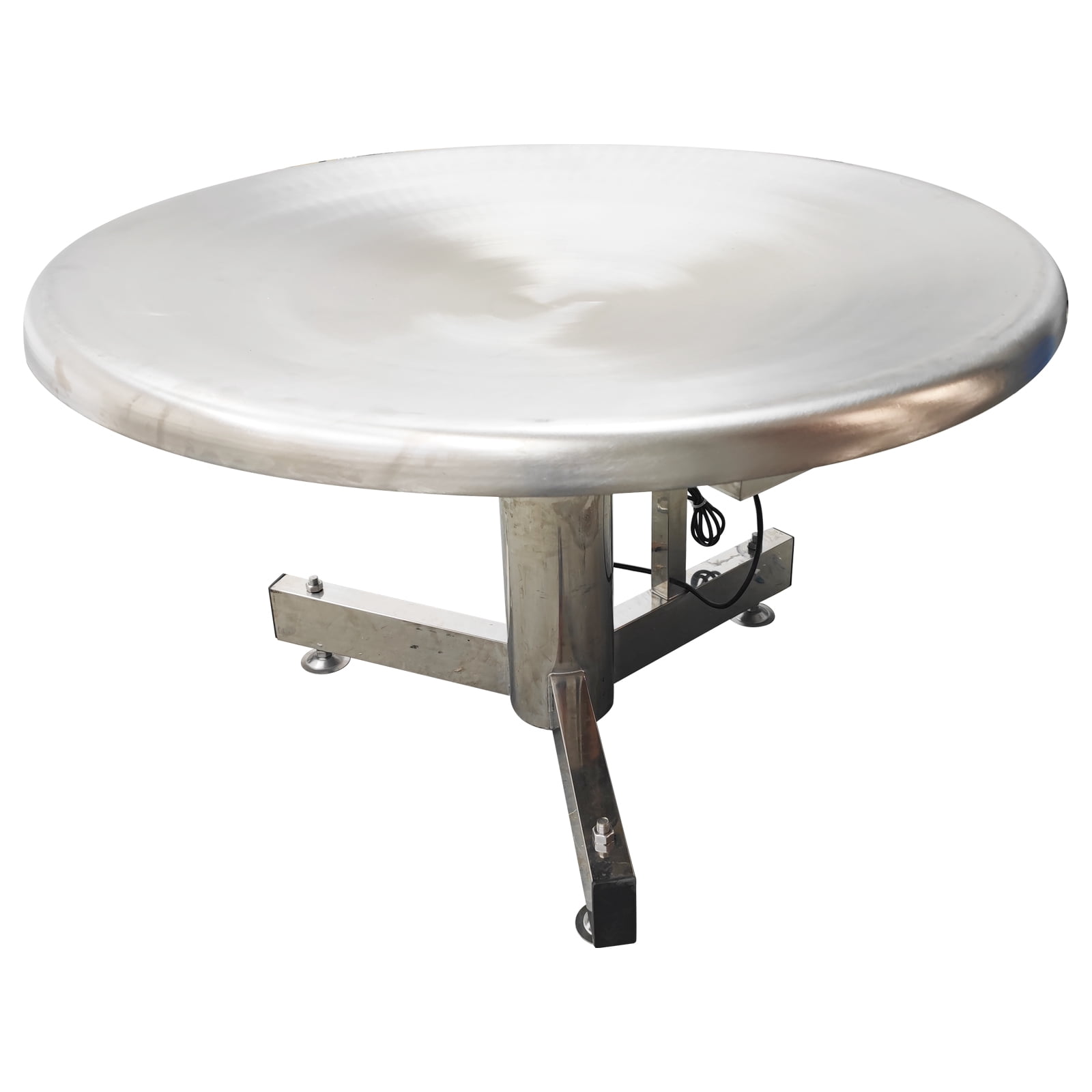 1200MM Diameter Rotary Round Disc Material Sorting Machine Stainless Steel 110V