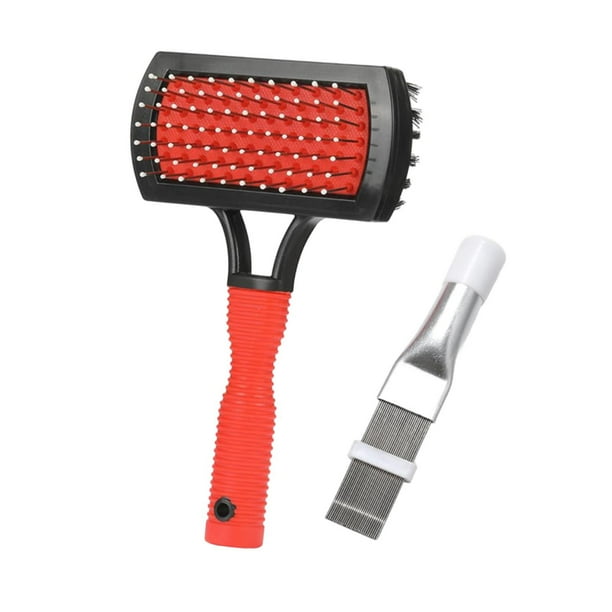 Cepillos de limpieza para aire acondicionado, cepillo de aletas, cepillo de doble cara, cepillo en espiral para interiores