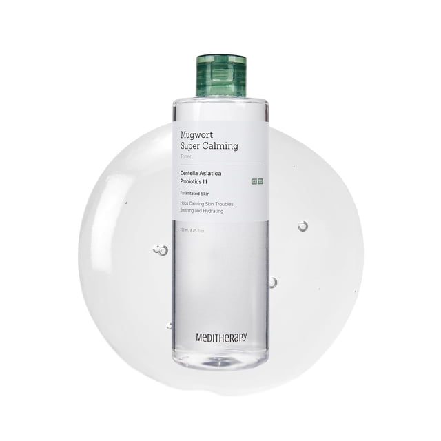 Mugwort Super Calming Toner - Tónico hidratante coreano para la cara Purificante Mugwort Essence Calmante Calmante Refrescante Tónico facial para piel grasa seca y sensible Cuidado diario de la piel 8