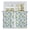 White, Sky Blue, Sage, Cream, variant on Blue White Hydrangea Tier Curtains 54 Inch Length, Country Flowers Pastoral Leaves Cafe Short Curtains for Bathroom Over Sink, Small Kitchen Curtain Light Filtering Tiered Drapes 2 Panels 27.5"Wx54"L