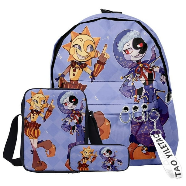 Set de mochilas Sundrops Anime School de 3 piezas con bolsa de hombro