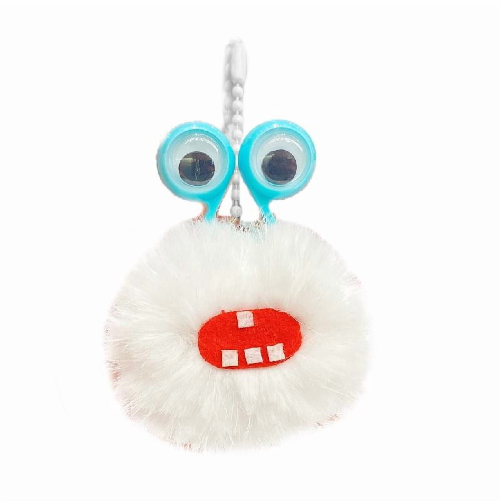 Mini Plush Little Monsters Keychain Hanging Ornament Backpack